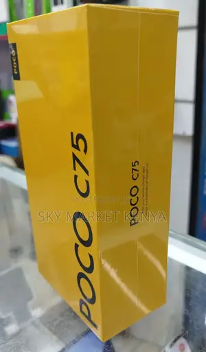 New Xiaomi Poco C75 256 GB Black