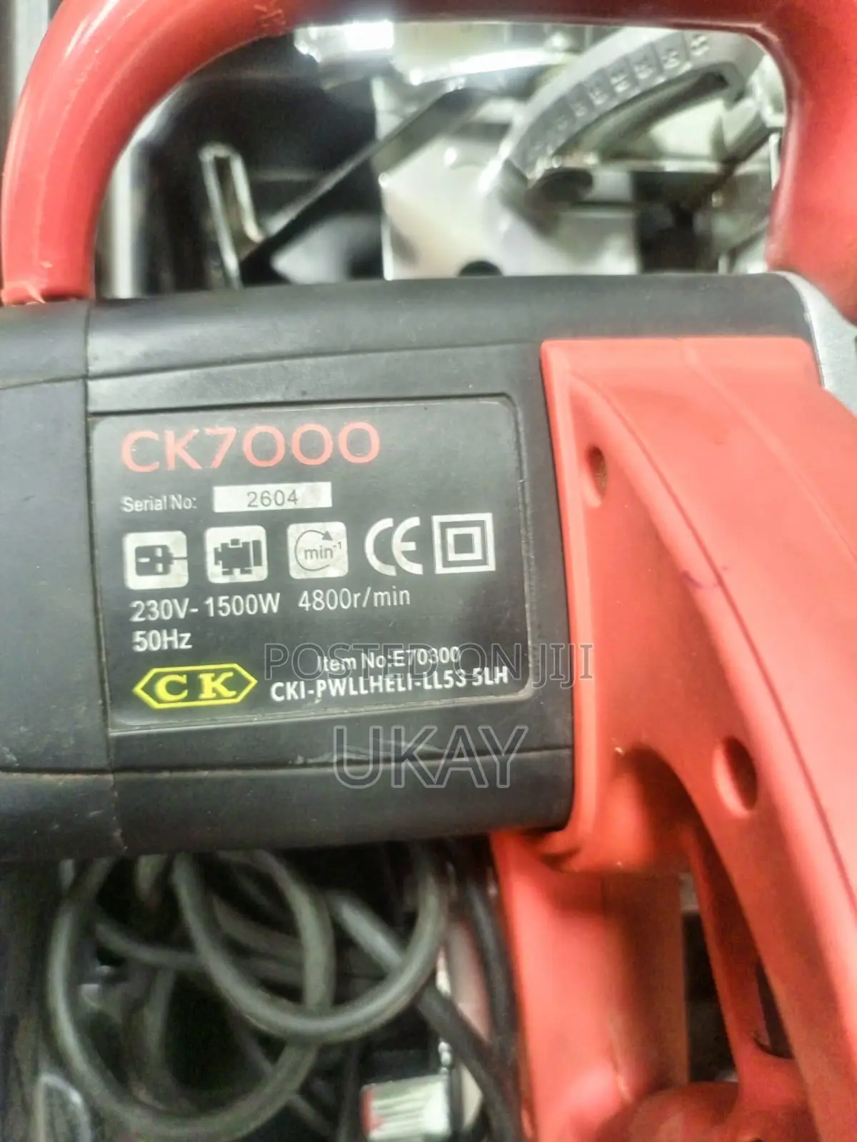 Ck700 Electric Circular Saw With Laser Guide.