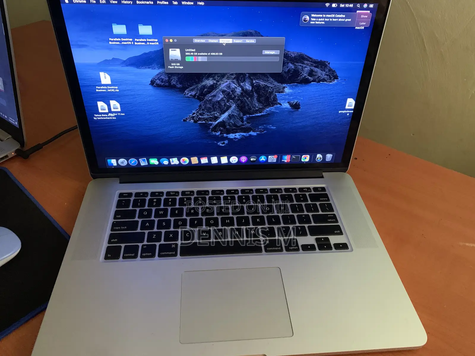 Laptop Apple MacBook Pro 2013 16GB Intel Core i7 SSD 512GB
