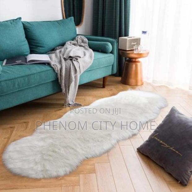 White Novelty Rug Available