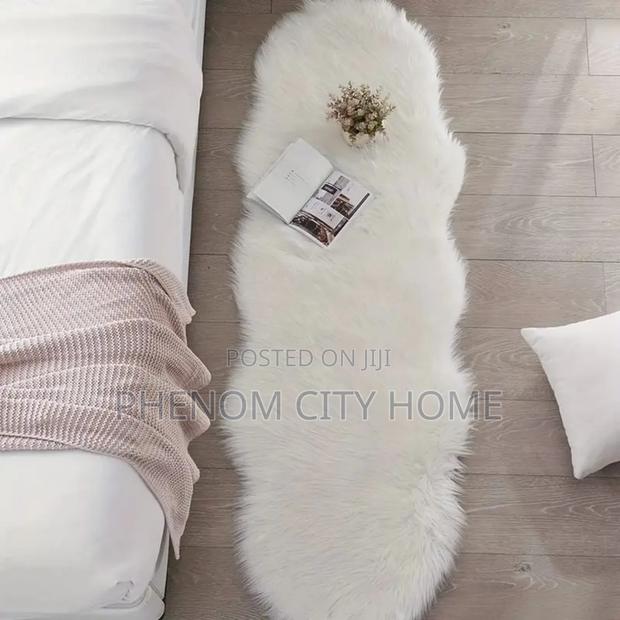 White Novelty Rug Available - thumbnail 2