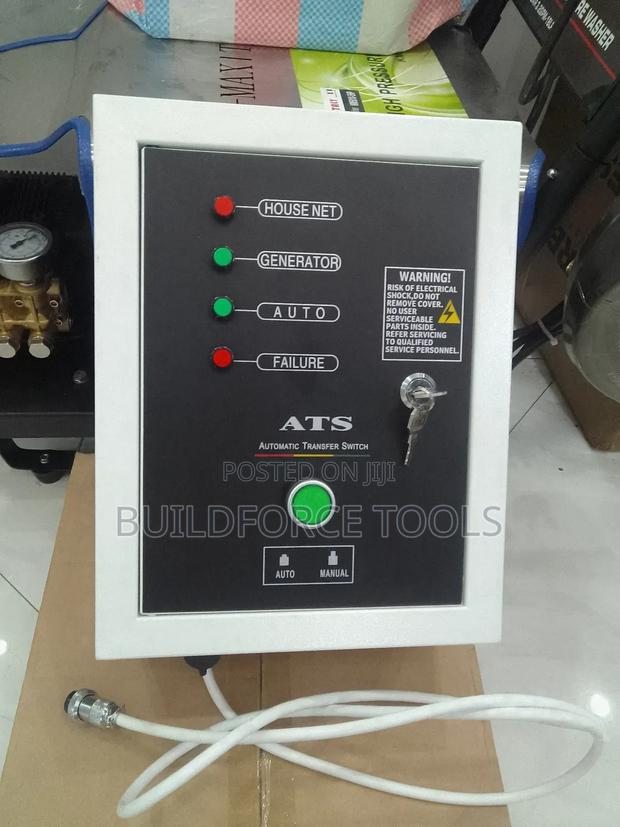 Single Phase Ats Generator Controller - main view