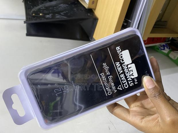 Fancyart Mirror Flip Case for Samsung Galaxy A21 Clear View - thumbnail 3