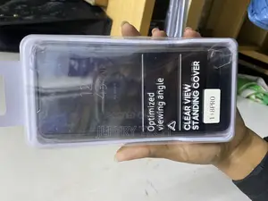Indiacase Clear View Flip Cover for Oneplus 8 Pro/1+8 Pro Leather