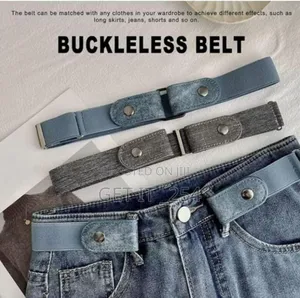 *Buckless Free Size Belts*

Great Value For Families, Fashion Matching