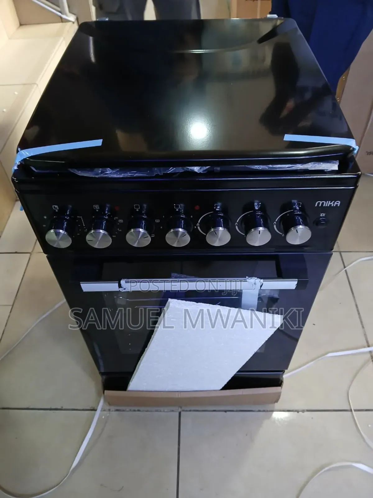 Mika Cooker 50cm X 60cm 3 Gas Jet + 1 Rapid Hot Plate Electric Oven