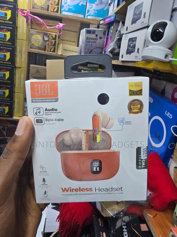 Jbl Tws-u255 True Wireless Bluetooth Earbuds With Led Case - main view