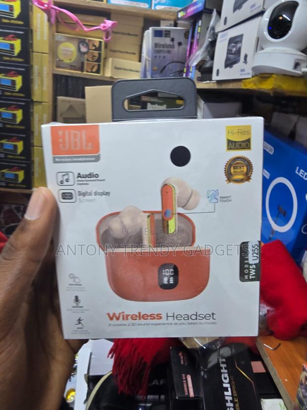 Jbl Tws-u255 Bluetooth Earphones Deep Bass Hi-fi Sound