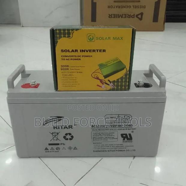Ritar 200ah Gel Battery With Inverter - main view