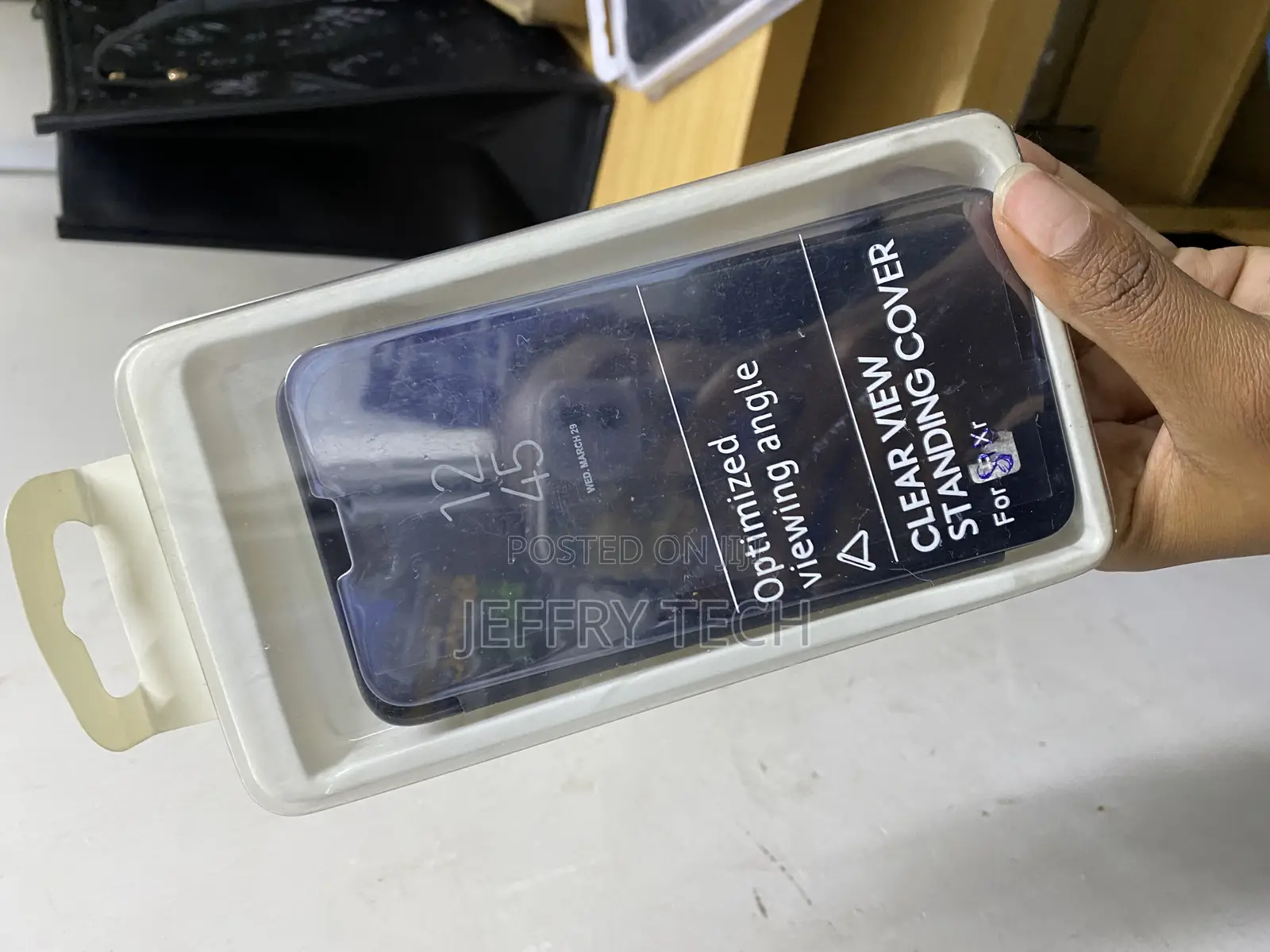 Hmtech iPhone Xr Case Luxury Clear View Mirror Case