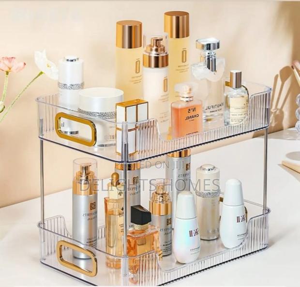 2 Layer Multipurpose Gold Organizer-Car