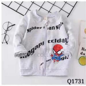 Kids Cotton Spiderman Sweater - main view