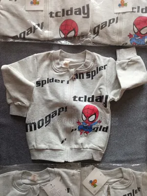 Kids Cotton Spiderman Sweater