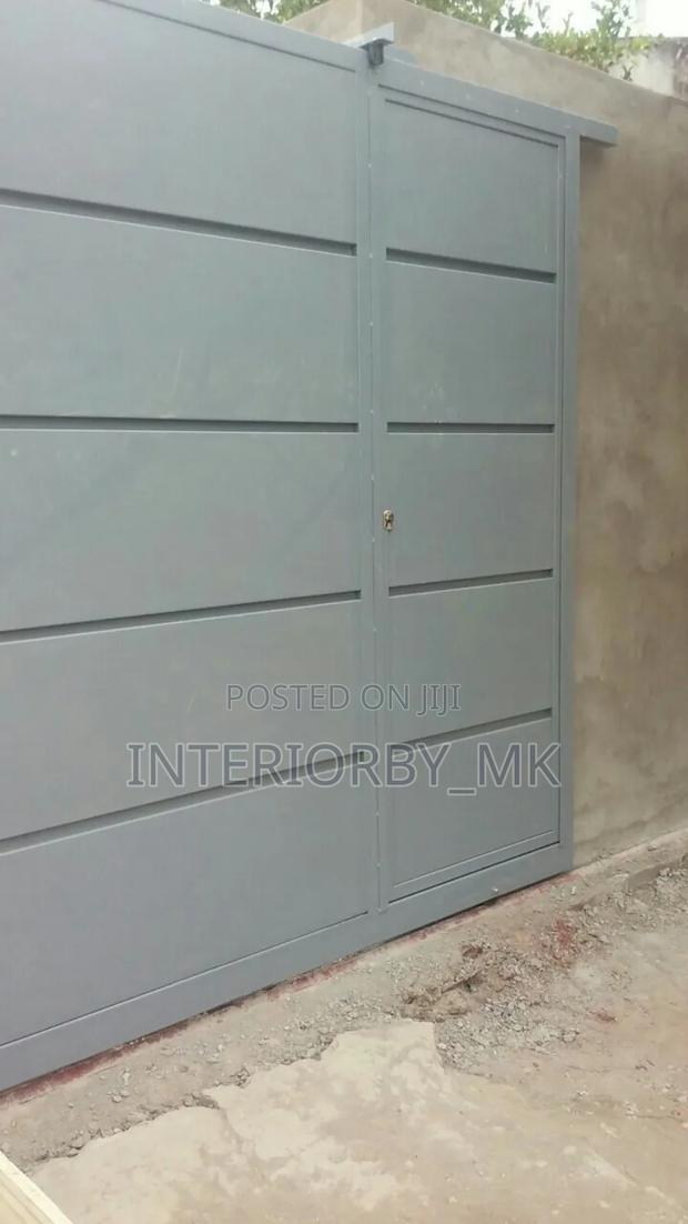 Custom Pattern Sliding Gate-Strong and Stylish - main view