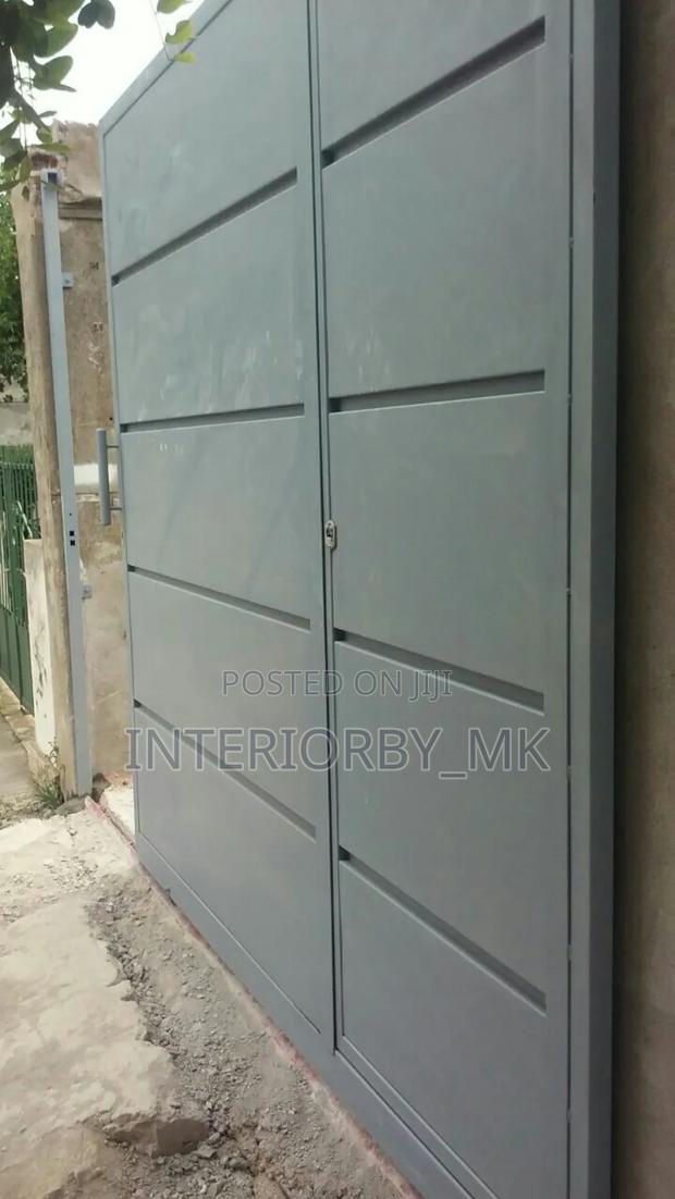 Custom Pattern Sliding Gate-Strong and Stylish - thumbnail 3