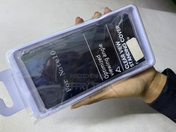 Samiha Samsung Galaxy Note10/Galaxy Note10 5g Clear View Cover Case - thumbnail 3