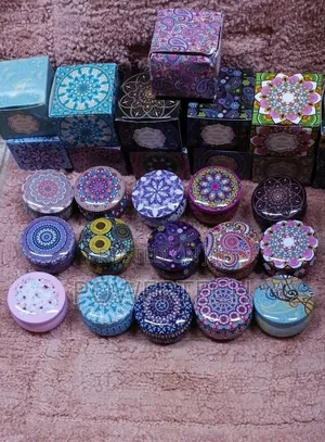 Scented Candles Jar Vintage Flower Candle Jars