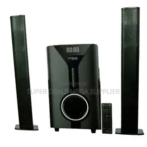 Vitron V527 2.1ch 9000w Bluetooth Subwoofer With Remote Led Display