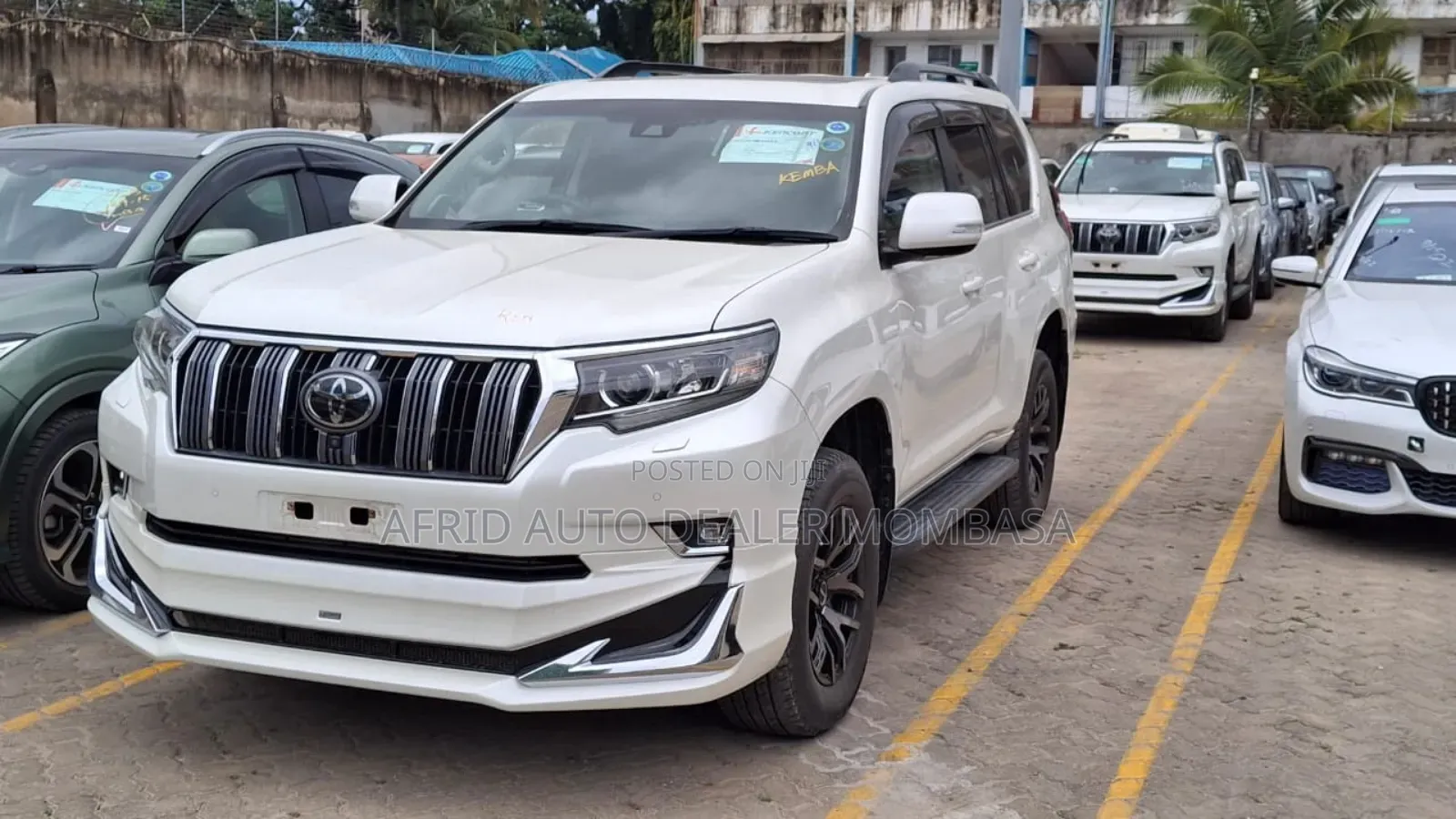 Toyota Land Cruiser Prado 2.8 2019 White