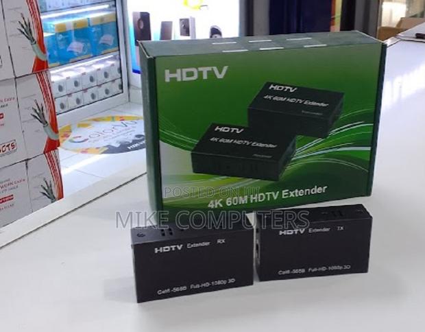 60m Hdmi Extender 1080p Hdmi Transmitter Receiver Cat 5e/6 Ethernet