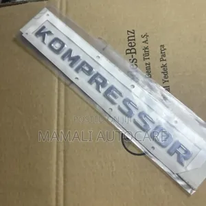 Kompressor Chrome Logo Emblem Badge
