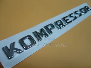 Kompressor Chrome Side /Rear Emblem Badge