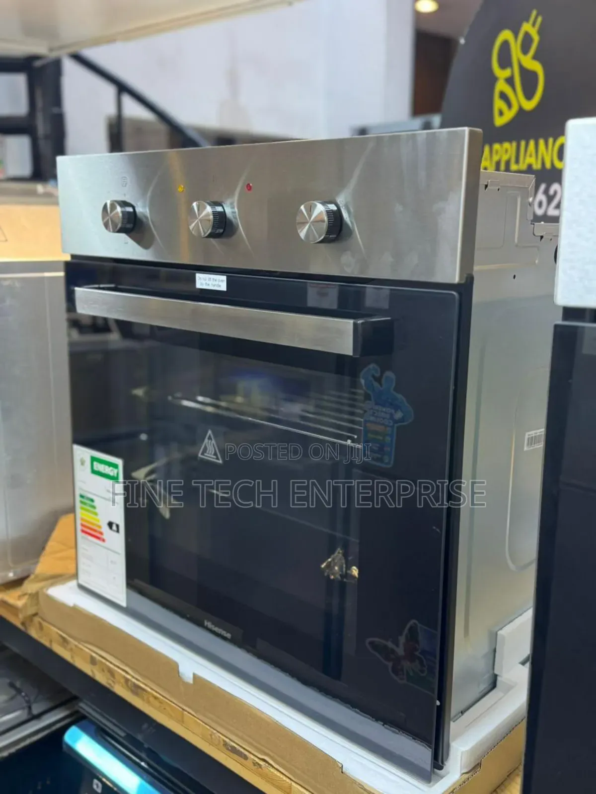 Hisense Oven Inbuilt With Fan 60cm 75l