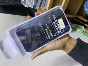 Navnika for Samsung Galaxy A01 Leather Case Clear View