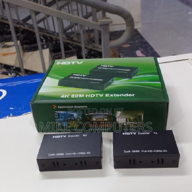 Hdmi Extender 60 Meter Over Ethernet With Ir Pass-Through