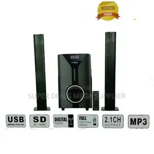 Vitron V527 9000w Multimedia Subwoofer System Bluetooth Fm and Led