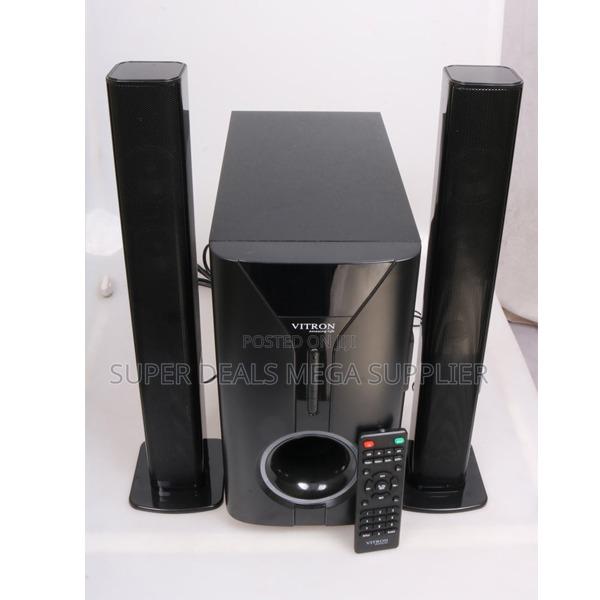 Vitron V527 Bluetooth 2.1ch 9000w Subwoofer With Fm Usb and Sd Slots