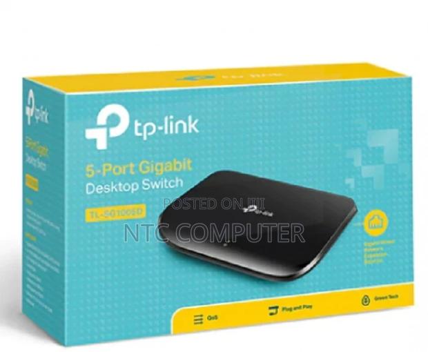 Tp-Link 5-Port Gigabit Desktop Switch - Tl-Sg1005d
