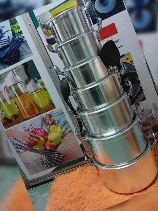 Heavy-Duty Tornado Tc Cookware Set | 14 PCS | Induction Ready | - main view