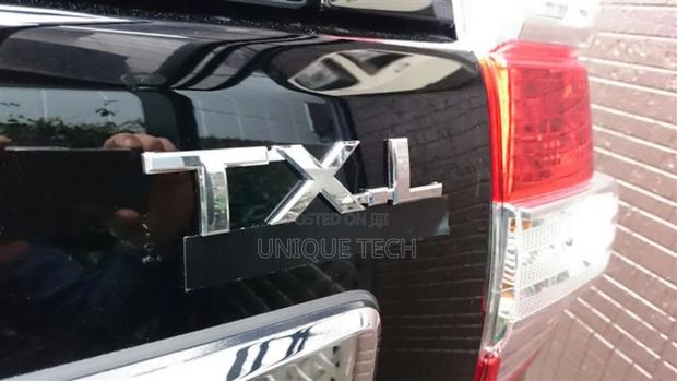 TXL Silver Chrome Car Logo Badge