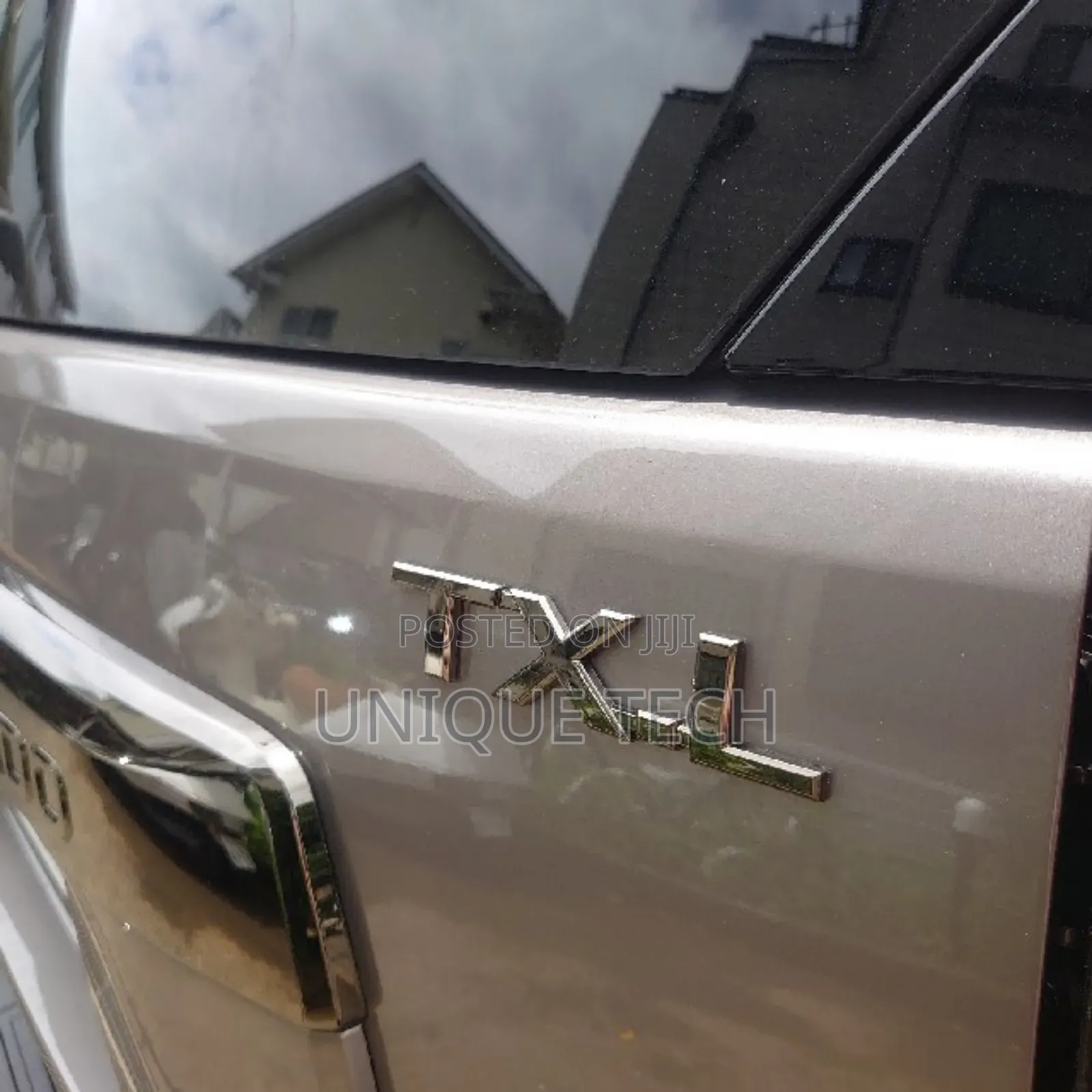 TXL Silver Chrome Boot Emblem Badge