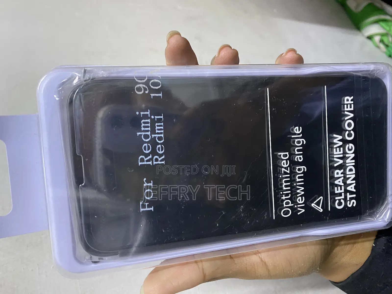 Deepsi Luxury Mirror Clear View Flip Cover for Redmi 10a