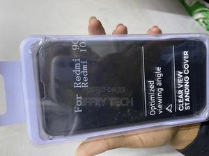Deepsi Luxury Mirror Clear View Flip Cover for Redmi 10a - thumbnail 2