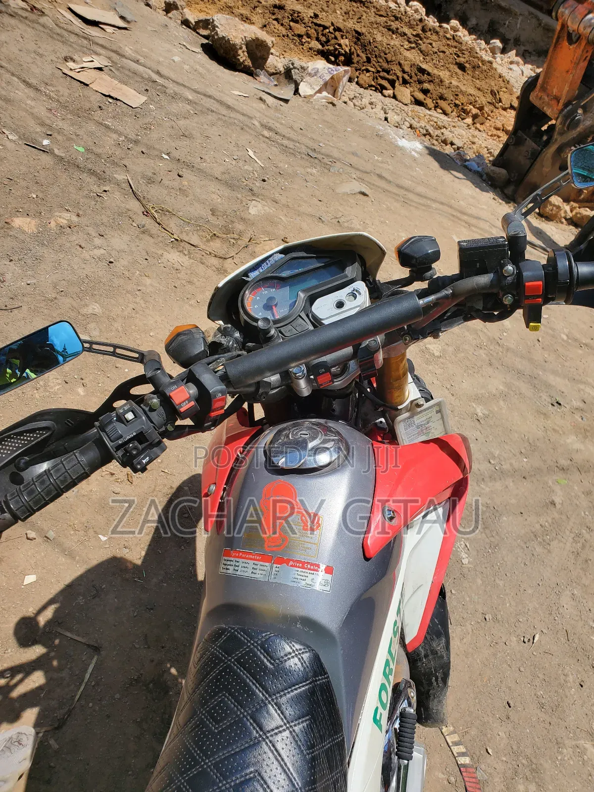 Haojin Hawk HJ200GY-3 2023 Red