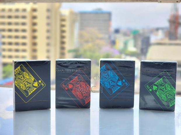 Premium Black Diamond Black Plastic Playing Cards
54pcs Waterproof - main view