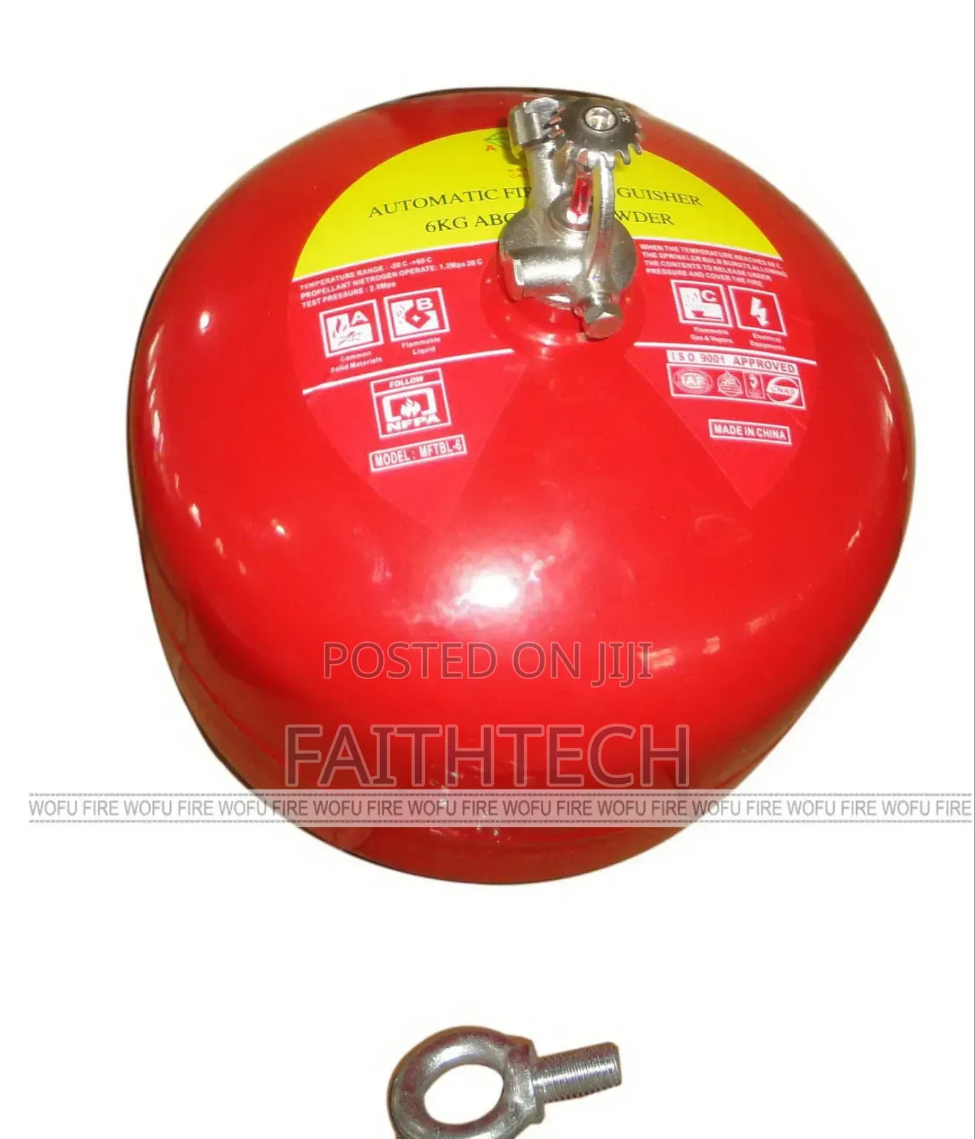 Automatic Fire Extinguisher Dcp 9kg