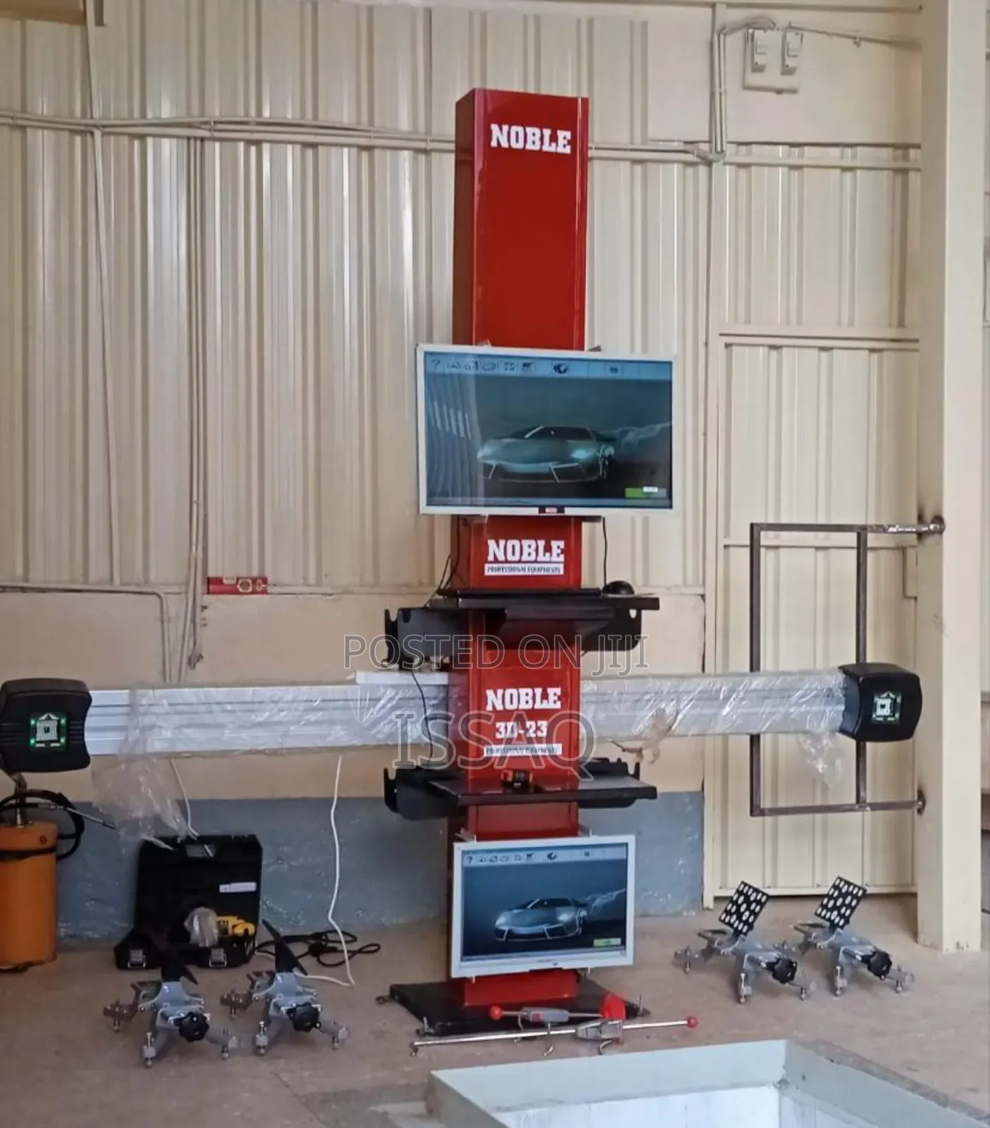 Noble 3d-2401 Wheel Alignment Machine.