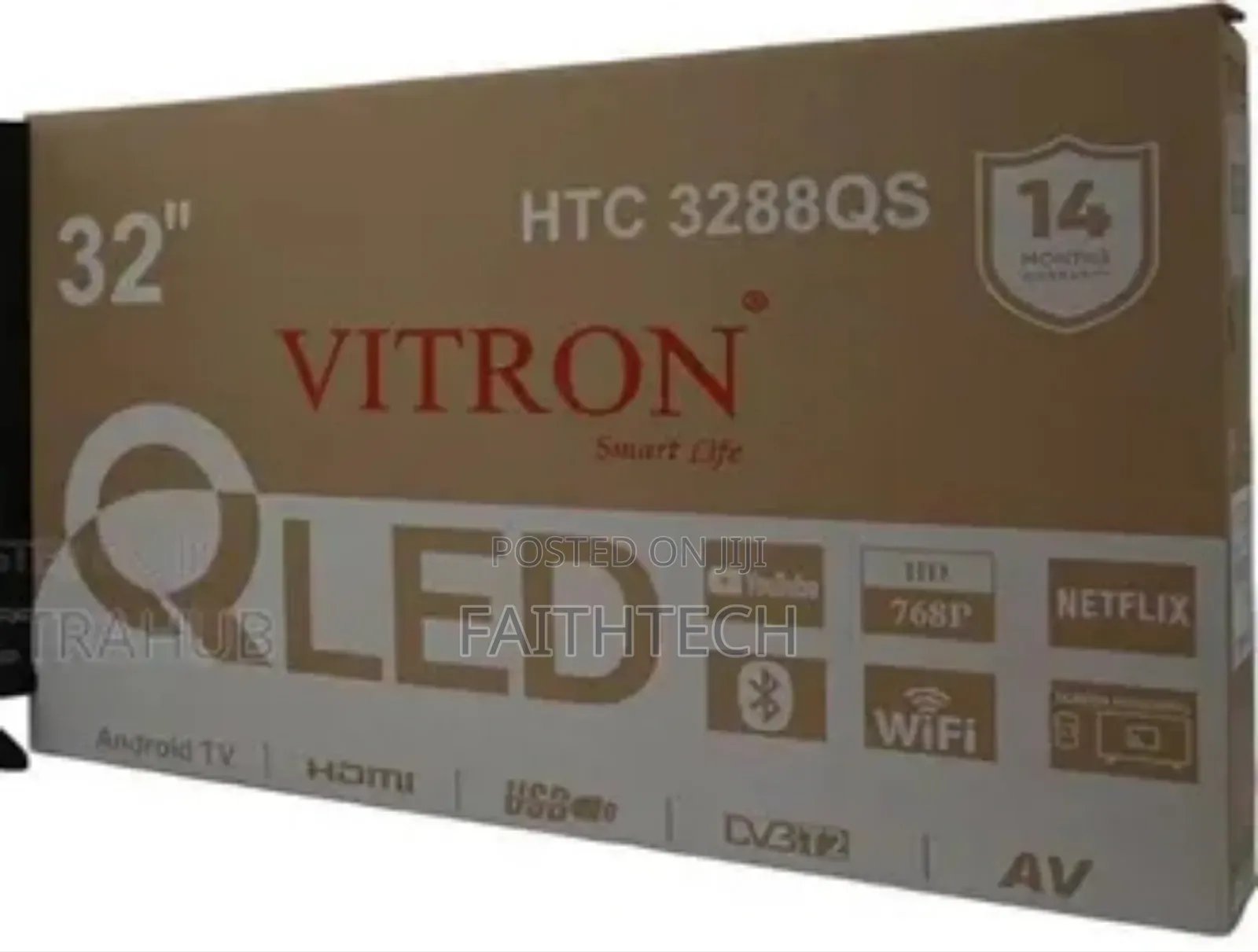 Vitron 32inches Qled Smart Tv