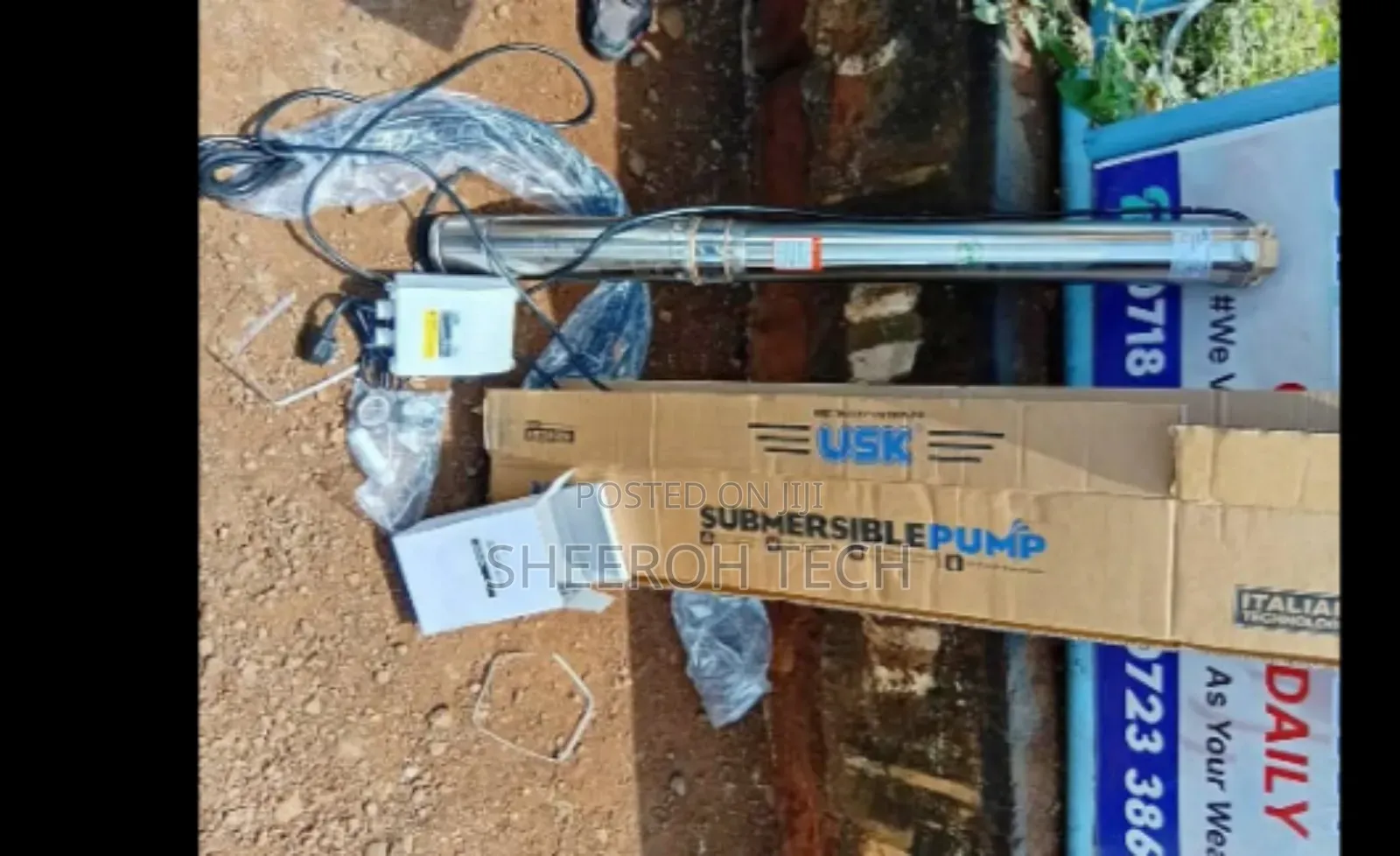 Usk Submersible Water Pump 2hp