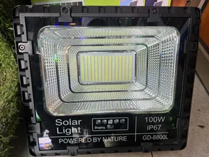 Gdplus Gd-8800l 100w Solar Led Flood Light Daylight Ip67