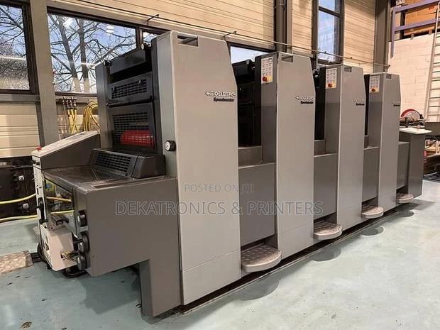 Sm 52-4 Speedmaster Heidelberg Ex German Offset Printing Press Machine - main view