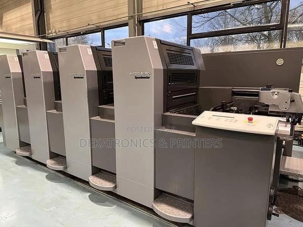 Sm 52-4 Speedmaster Heidelberg Ex German Offset Printing Press Machine - thumbnail 3