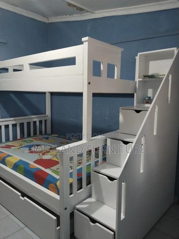 White Double Decker Bed - thumbnail 2