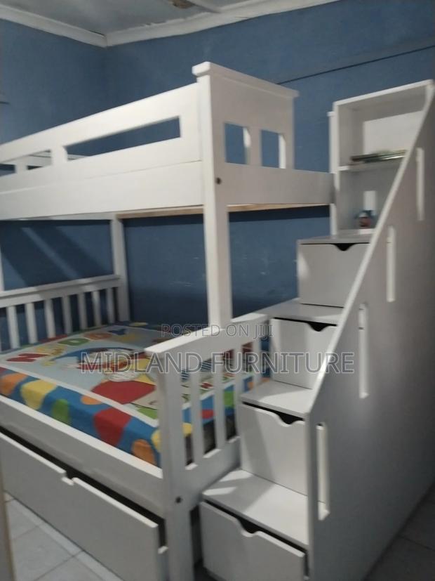 White Double Decker Bed - thumbnail 3
