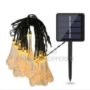3m Tear Drop Solar Powered Outdoor Lights Suitable for Christmas