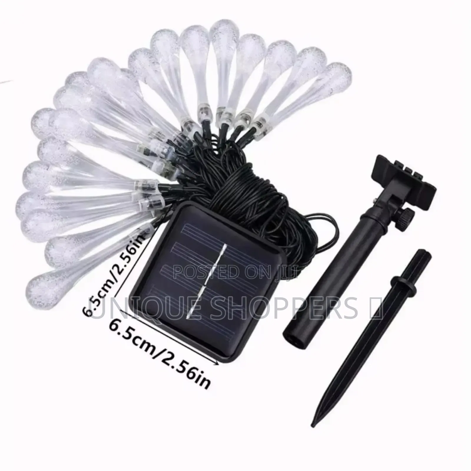 3m Tear Drop Solar Powered Outdoor Lights Suitable for Christmas